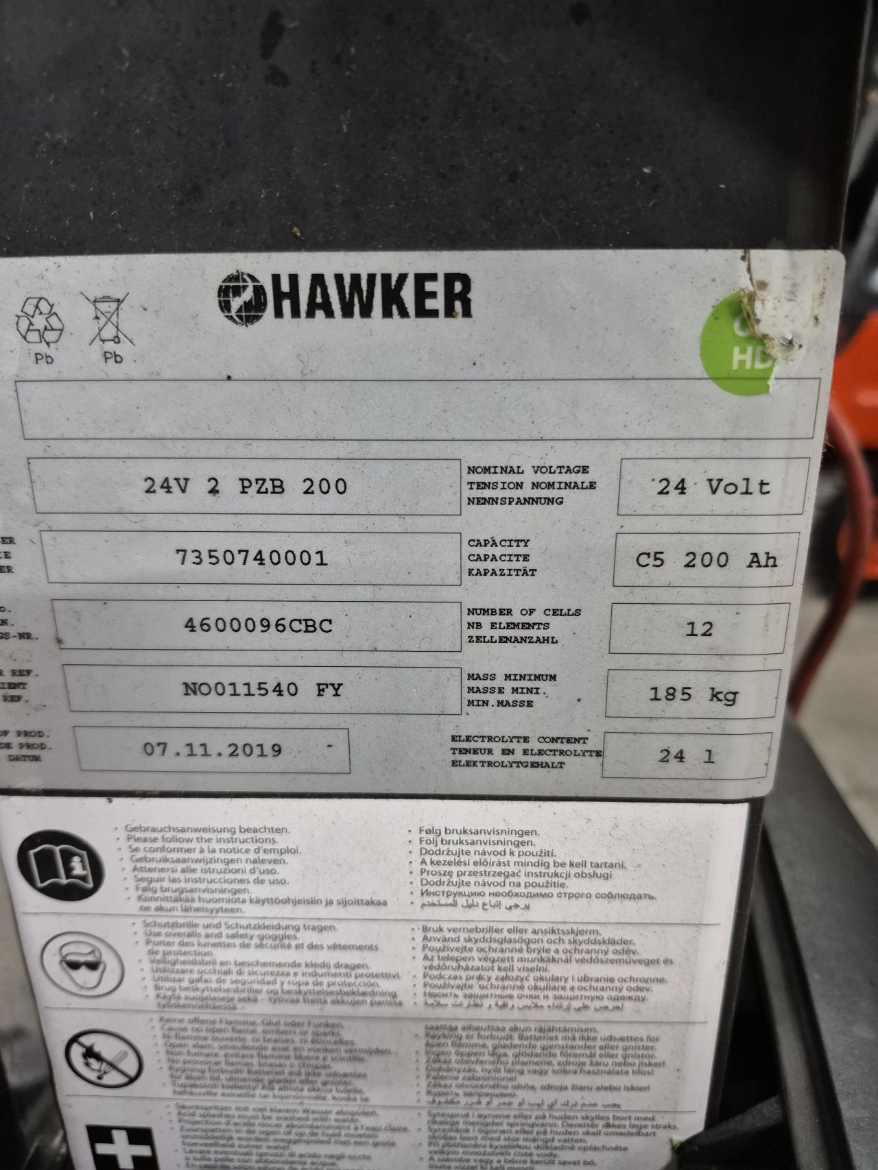 Linde L12 bj 2011 duplo freelift 3.400 mm accu bj 2019