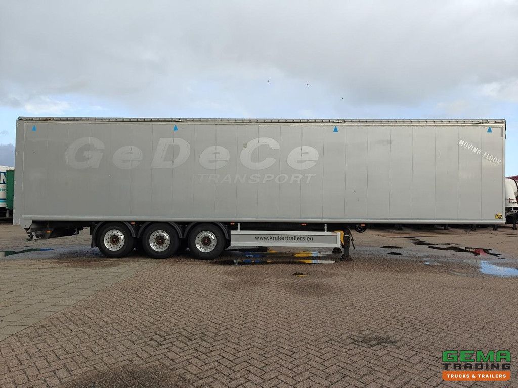 Kraker CF-Z 200ZL 3-axle SAF - WalkingFloor 92m³ - 10MM - Alcoa - Galvanized - Disc brakes