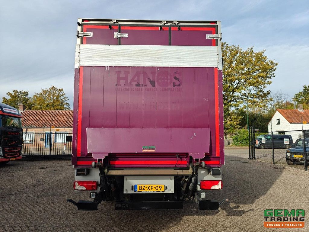 Scania P230 4x2 Tageskabine Euro 5 – Kühlaufbau 7,55 m + Supra 950MT Träger + Ladebordwand 2000 kg