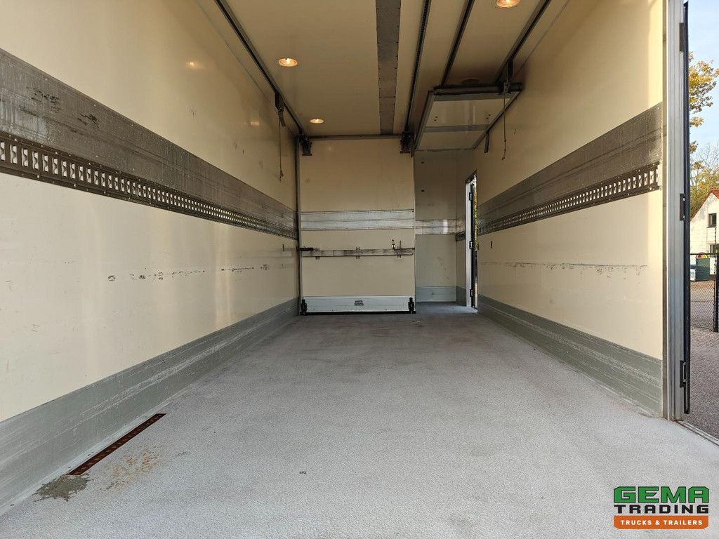 Scania P230 4x2 Tageskabine Euro 5 – Kühlaufbau 7,5 m + Supra 950MT Träger + Ladebordwand 2000 kg