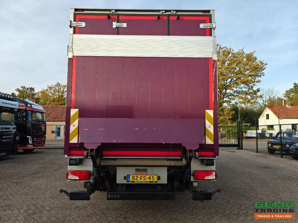 Scania P230 4x2 Tageskabine Euro 5 – Kühlaufbau 7,5 m + Supra 950MT Träger + Ladebordwand 2000 kg