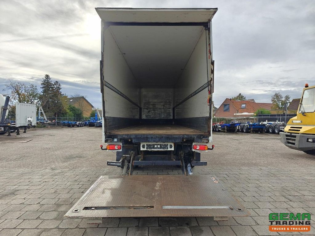 System Tailer GSTFS 10 1-axle SAF - CITY - Steering axle - Closed box 11.10m + Tail lift 2500KG - Battery box