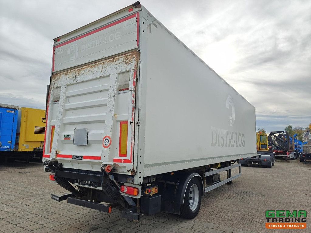 System Tailer GSTFS 10 1-axle SAF - CITY - Steering axle - Closed box 11.10m + Tail lift 2500KG - Battery box