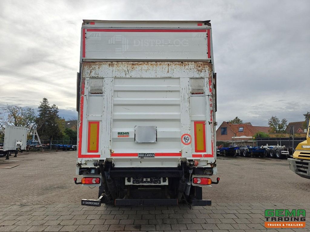 System Tailer GSTFS 10 1-axle SAF - CITY - Steering axle - Closed box 11.10m + Tail lift 2500KG - Battery box