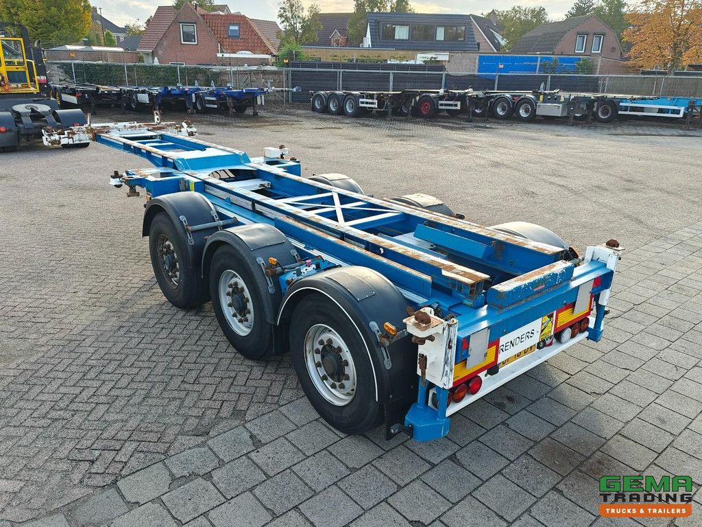 Renders-has Euro 800 3-axle BPW - Lift axle - Disc brakes - All connections