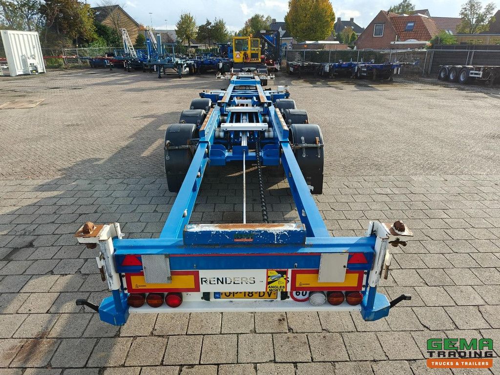 Renders-has Euro 800 3-axle BPW - Lift axle - Disc brakes - All connections