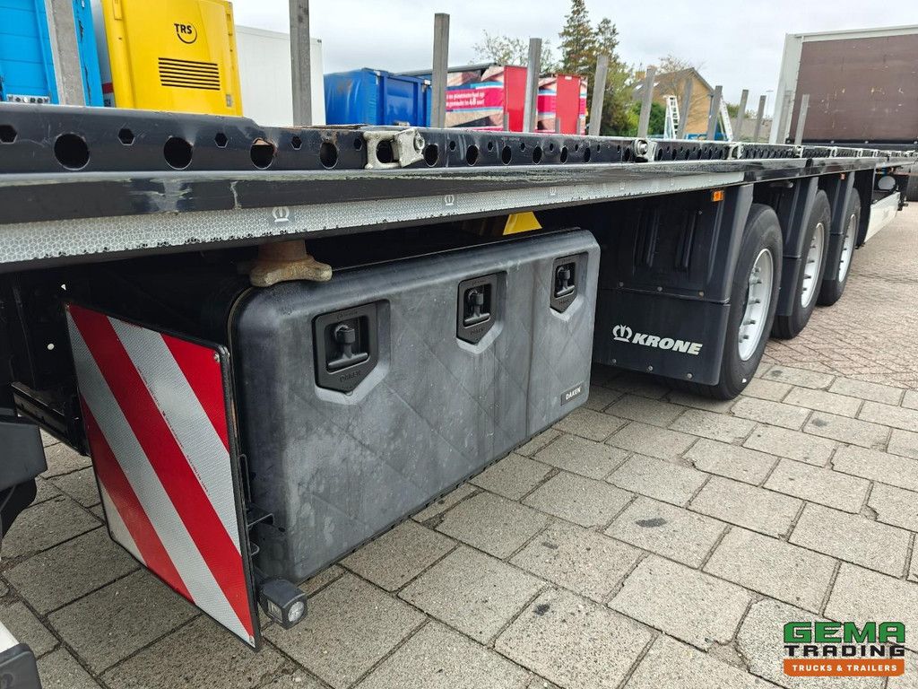 Krone SD 3-Assen Krone - MEGA - LiftAs - Schijfremmen - Open laadbak - Rongpotten/Rongen - Twistlocks
