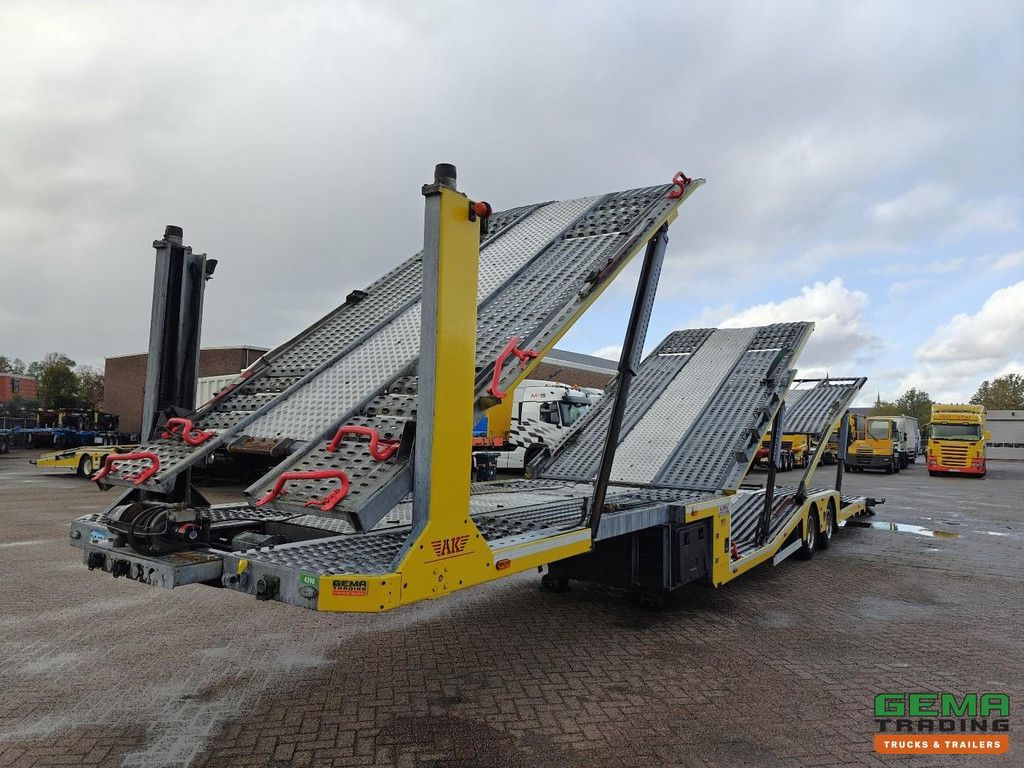 Aksoylu AKC62-SC 2-Assen BPW - AutoTransporter - 6 Lader - Dubbele Lier 4300KG - Hydr. Pomp - 12/2025 APK