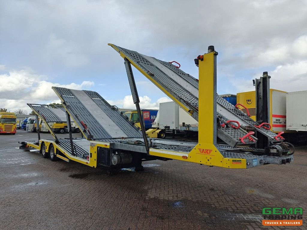 Aksoylu AKC62-SC 2-Assen BPW - AutoTransporter - 6 Lader - Dubbele Lier 4300KG - Hydr. Pomp - 12/2025 APK
