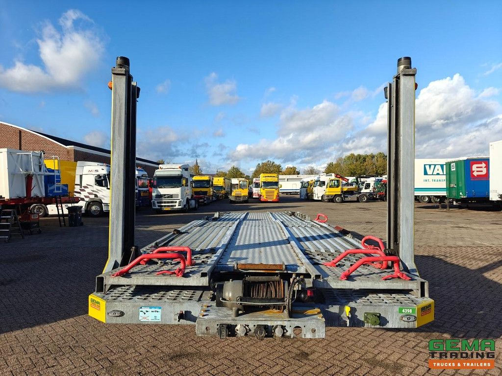 Aksoylu AKC62-SC 2-Assen BPW - AutoTransporter - 6 Lader - Dubbele Lier 4300KG - Hydr. Pomp - 12/2025 APK