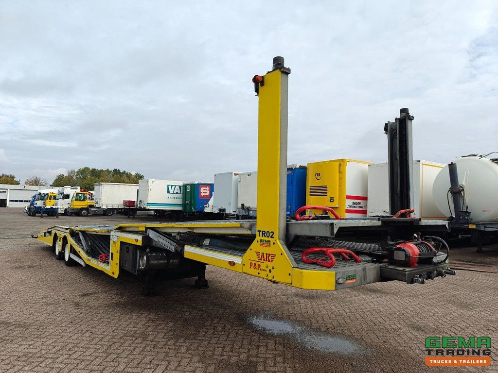 Aksoylu AKC62-SC 2-axle BPW - AutoTransporter - 6 Loaders - 5000kg Winch - Hydraulic Pump - 04/2026 MOT