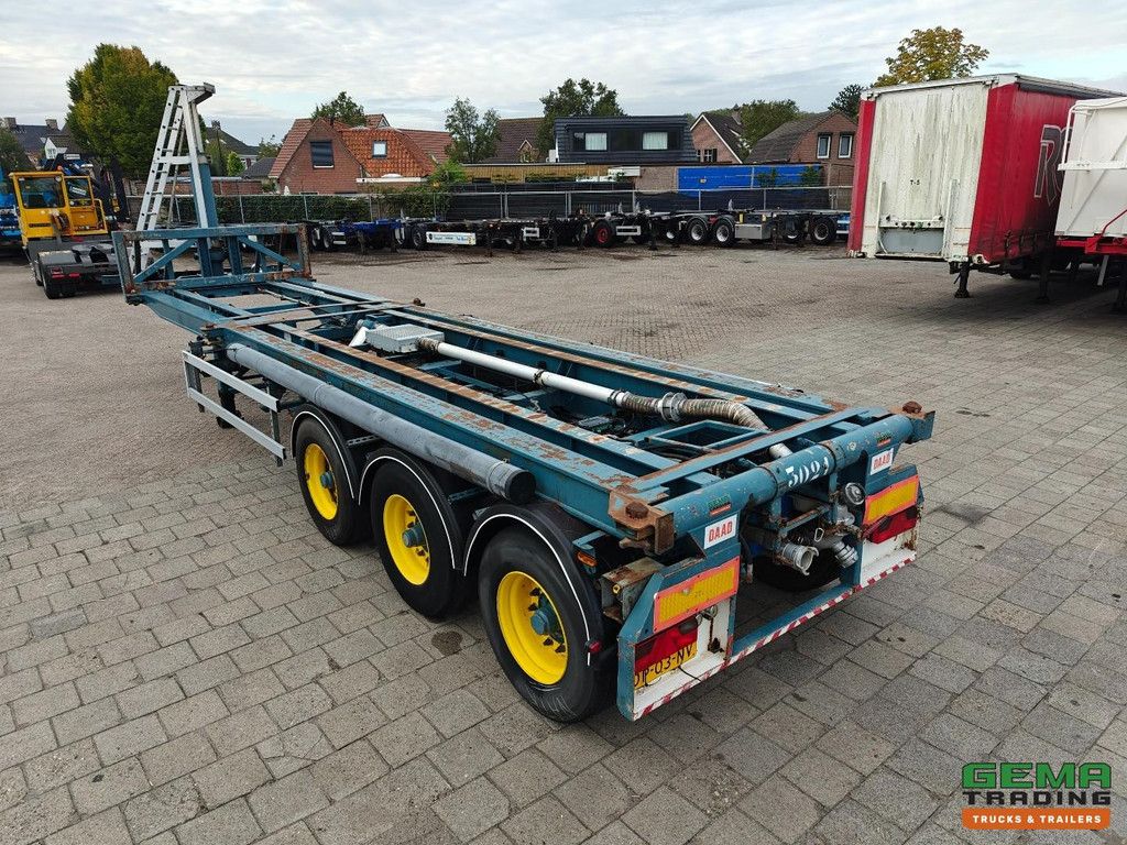 Tinsley TT1527/40AS 3-Achsen BPW – 20/30 Fuß Kipper-Chassis – Rotationsförderer – Trommelbremsen