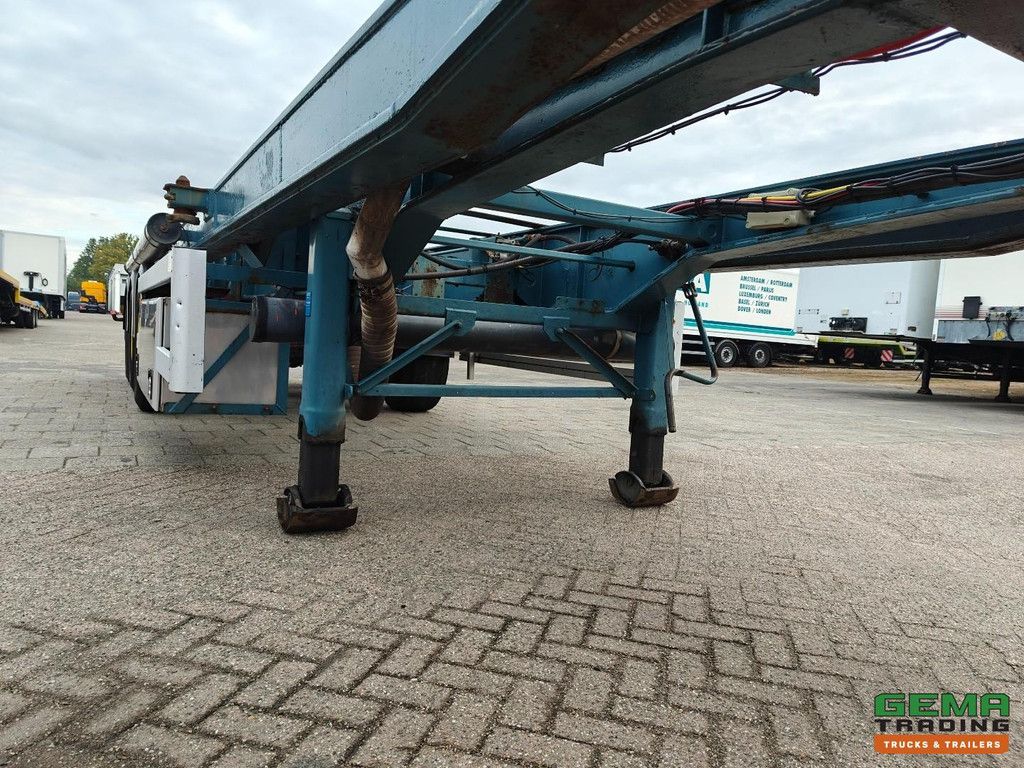 Tinsley TT1527/40AS 3-Achsen BPW – 20/30 Fuß Kipper-Chassis – Rotationsförderer – Trommelbremsen