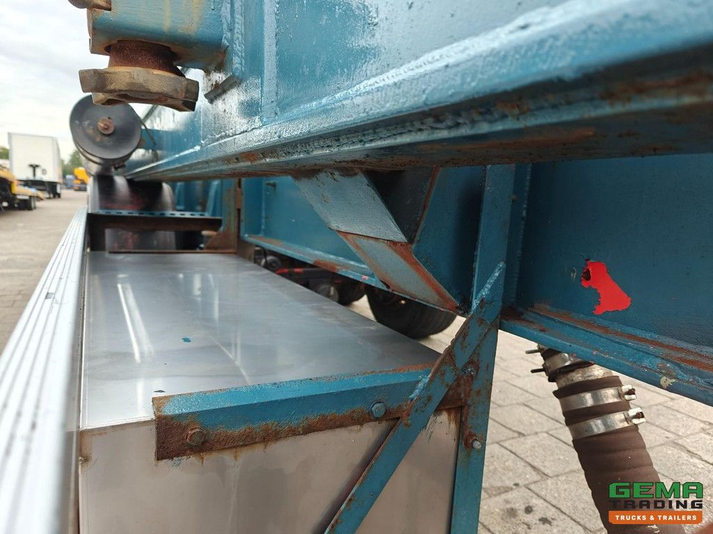 Tinsley TT1527/40AS 3-Achsen BPW – 20/30 Fuß Kipper-Chassis – Rotationsförderer – Trommelbremsen