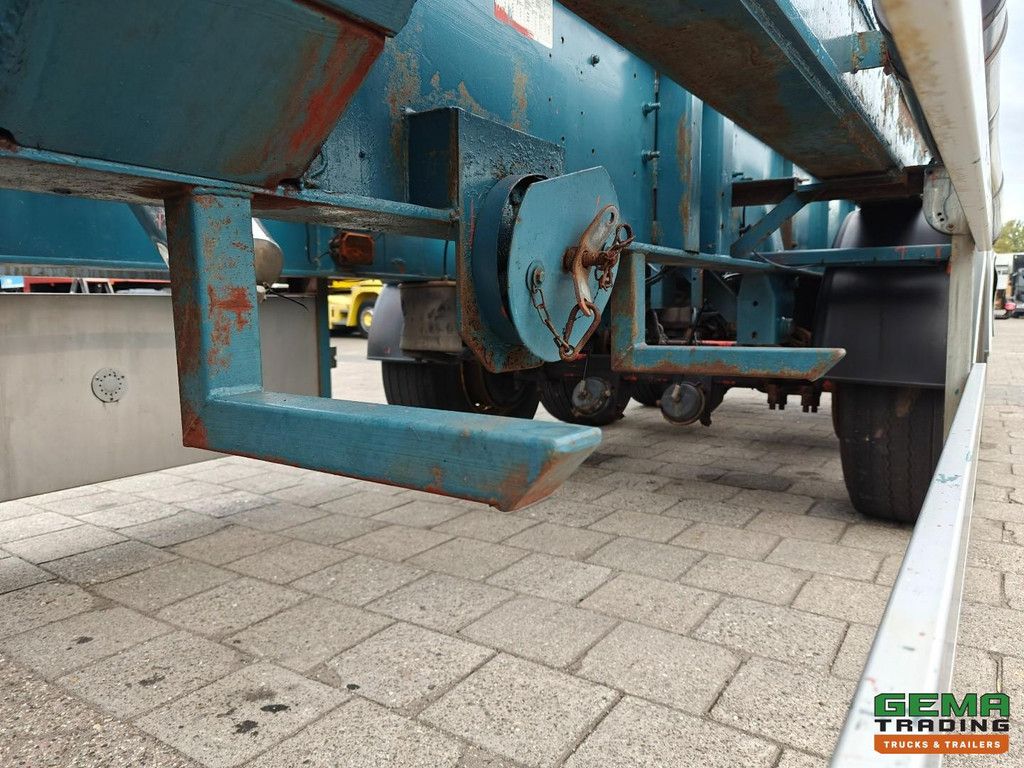 Tinsley TT1527/40AS 3-Achsen BPW – 20/30 Fuß Kipper-Chassis – Rotationsförderer – Trommelbremsen