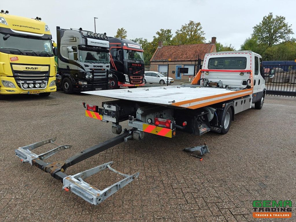 Iveco 70C18 4x2 Doppelkabine Euro6 - Jige Simplex 3T5 + 1095 kg Träger - 3,5 t Seilwinde