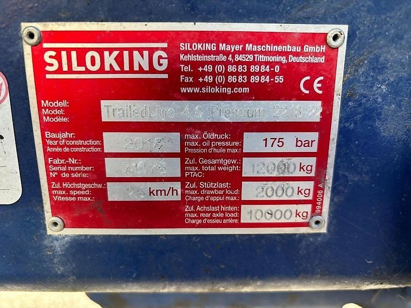 Siloking Trailedline 4.0 Premium 2218-22