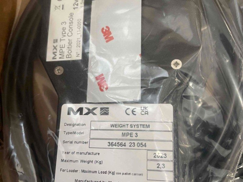 Mailleux Système de pesée MPE3 MX