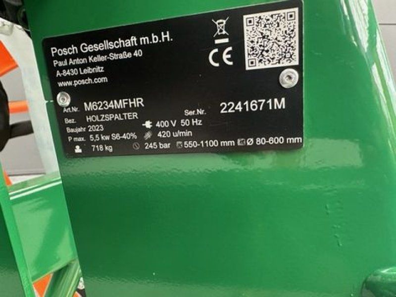 Posch Hydrocombi 20 CD+E Winde M6234MRFH