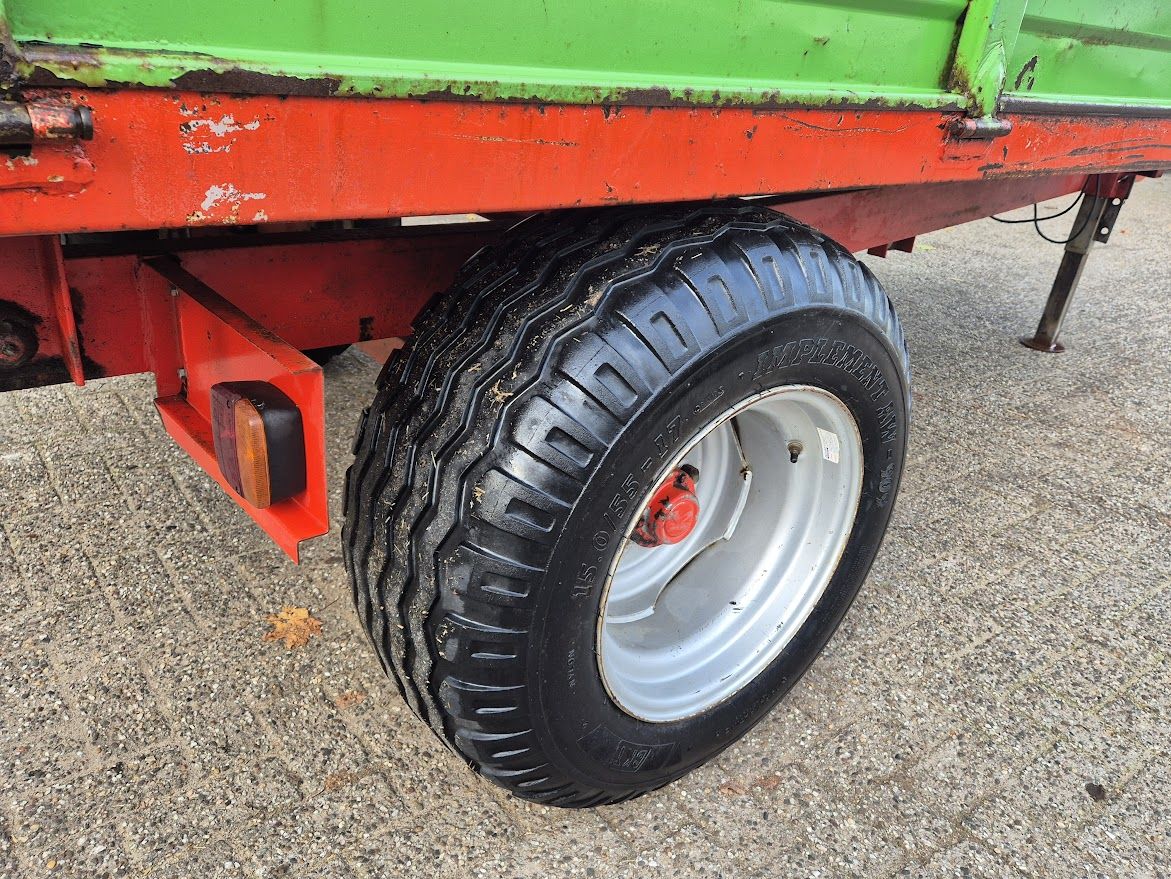 Agromet 4.5 ton kipper 4500kg enkelas