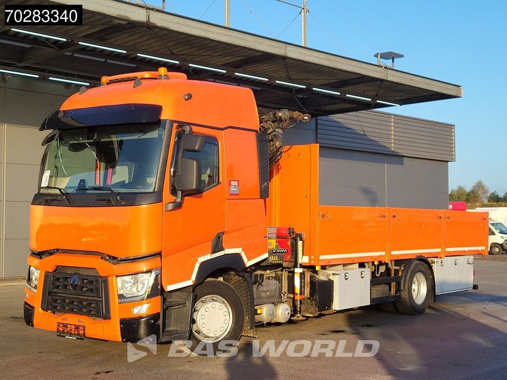 Renault T 380 4X2 Palfinger PK18002-EH Kran Crane Retarder Standklima Euro 6