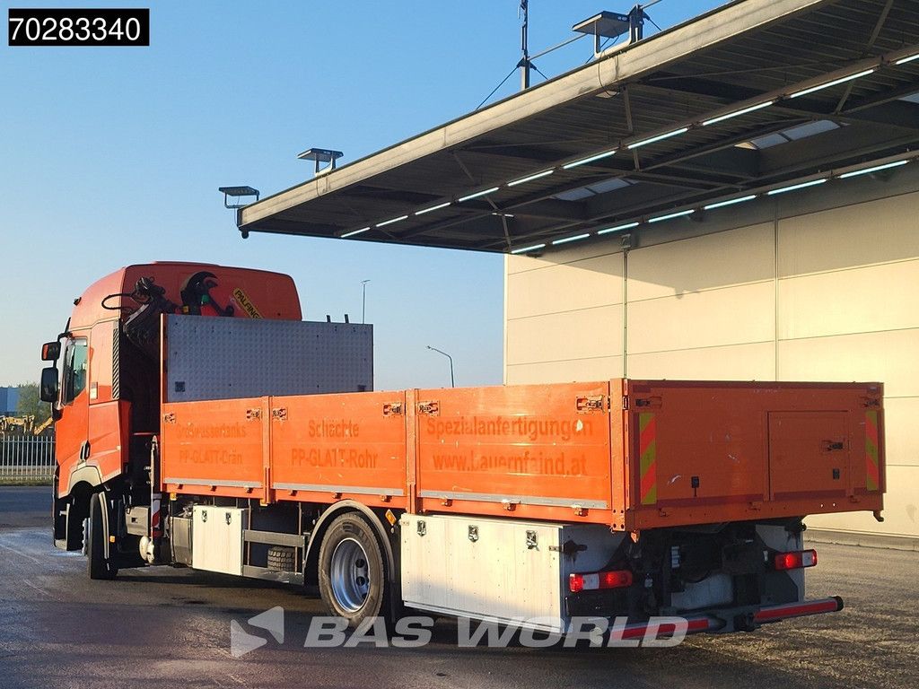 Renault T 380 4X2 Palfinger PK18002-EH Kran Crane Retarder Standklima Euro 6