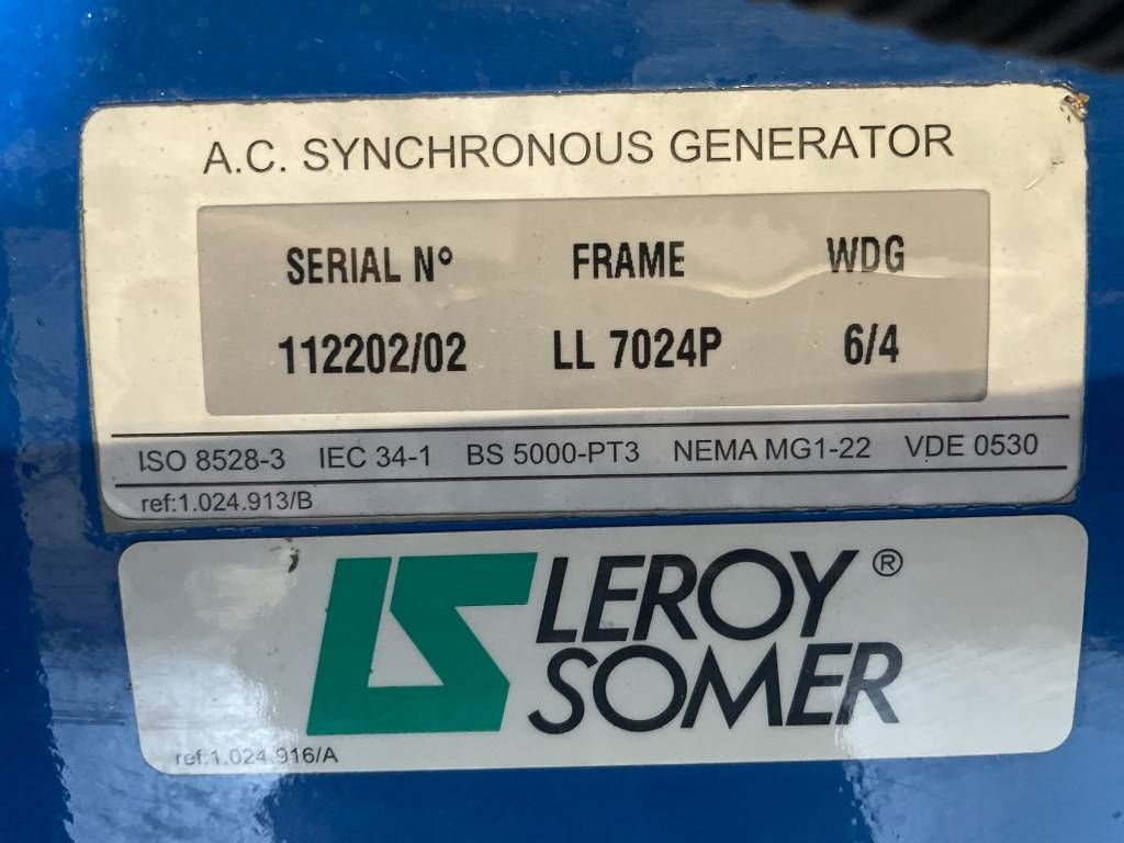 FG Wilson P800 - 880kVA used Genset - DPX-12645