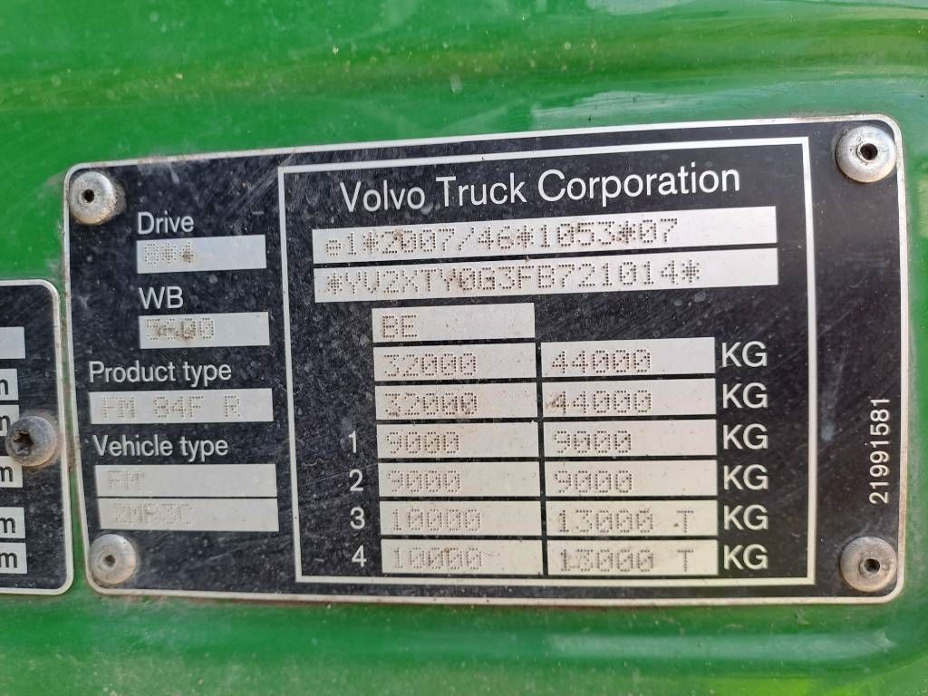 Volvo FMX460 + HIAB 622 E-6 HIPRO 16m + Fly Jib 11