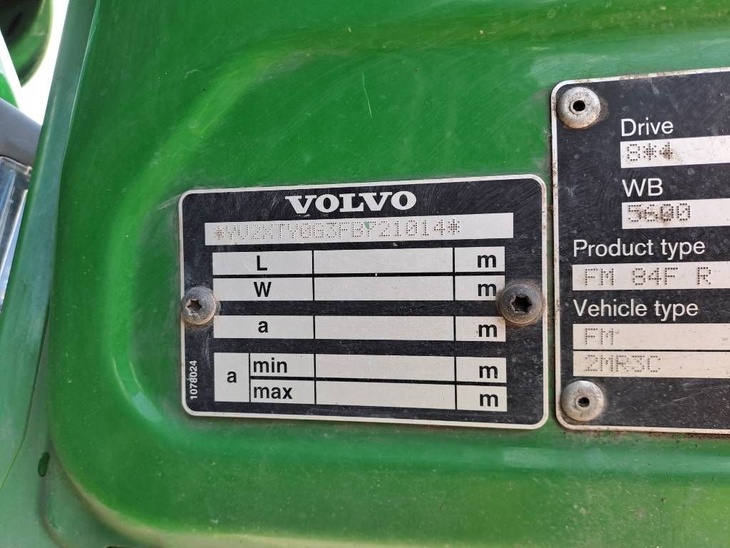 Volvo FMX460 + HIAB 622 E-6 HIPRO 16m + Fly Jib 11