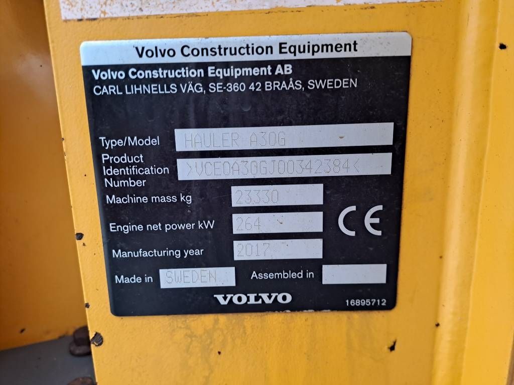 Volvo A30G(2pieces available)