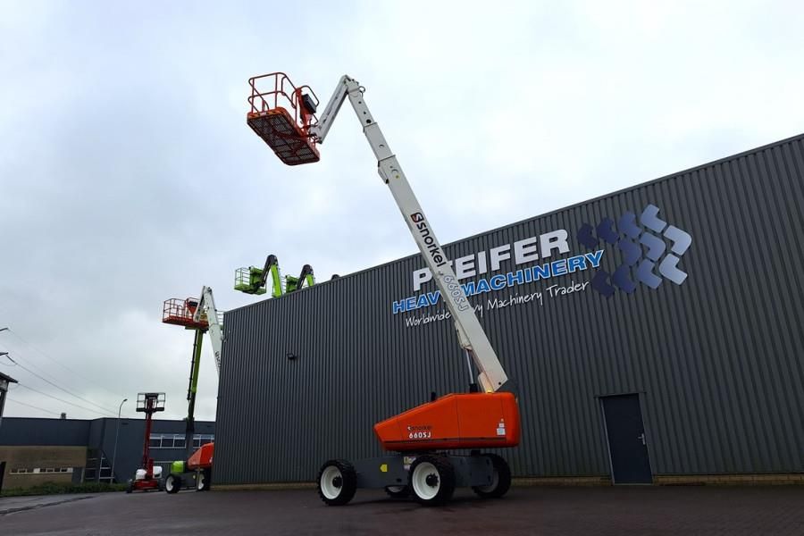 Snorkel 660SJ Valid Inspection, *Guarantee! CE, Diesel, 4x