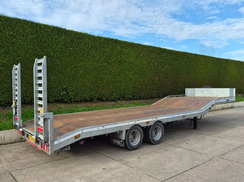 Veldhuizen 10,0-tons Semi-dieplader oplegger 8,5 m.