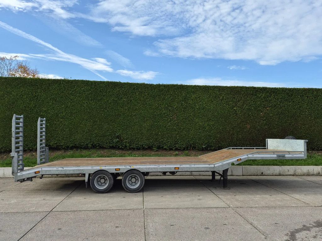 Veldhuizen 10,0-tons Semi-dieplader oplegger 8,5 m.