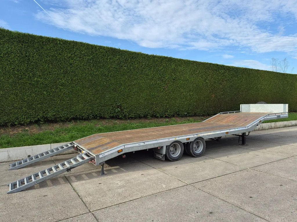 Veldhuizen 10,0-tons Semi-dieplader oplegger 8,5 m.