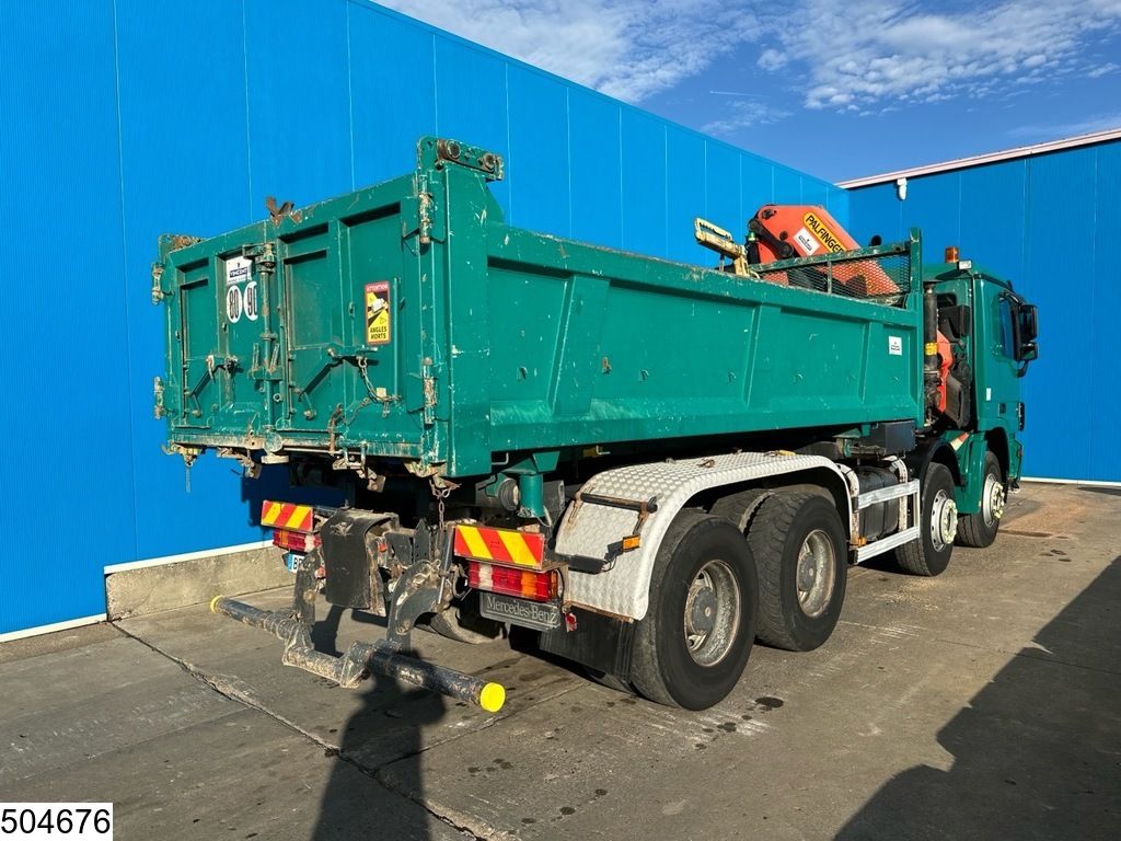 Mercedes Actros 4151 8x4, EURO 5, V8, Palfinger, Remote