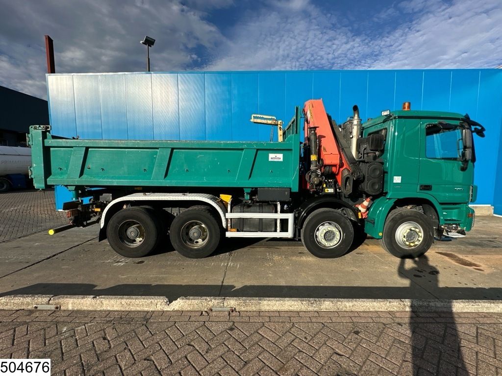 Mercedes Actros 4151 8x4, EURO 5, V8, Palfinger, Remote