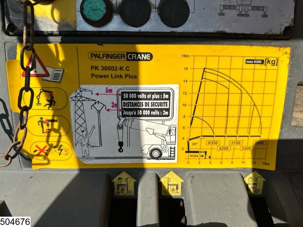 Mercedes Actros 4151 8x4, EURO 5, V8, Palfinger, Remote