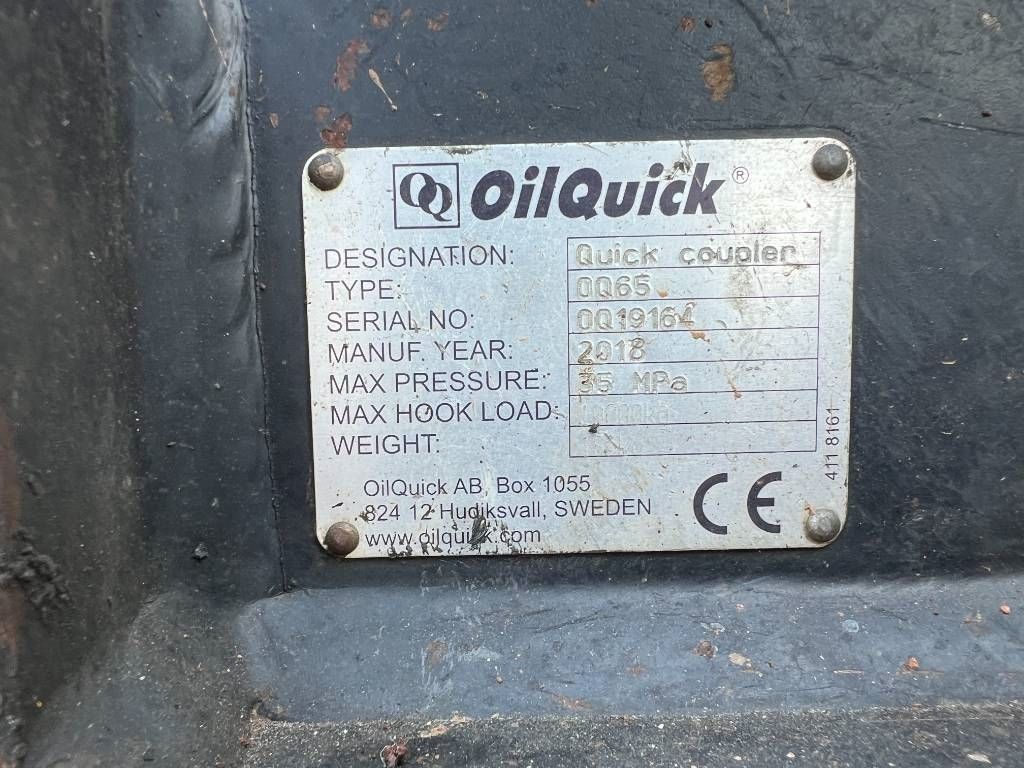 OilQuick OQ65 - 311F / 313F / 315F