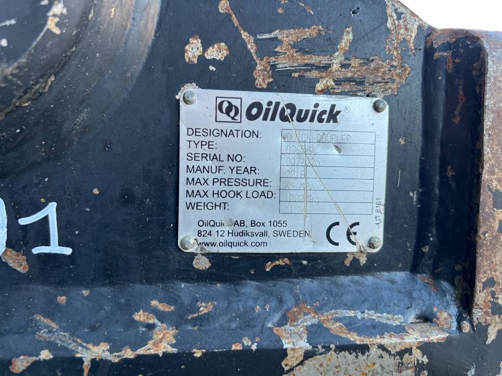 OilQuick OQ65 - M314F / M316F / M318F