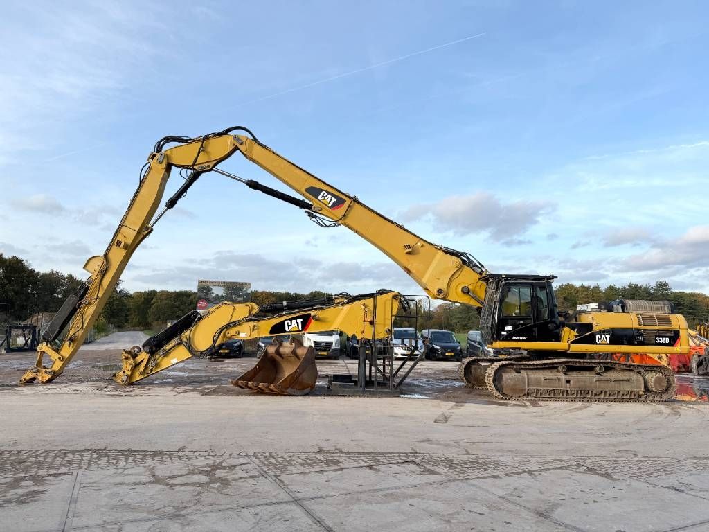 CAT 336D UHD - 21m Demolition + Normal Arm + Bucket