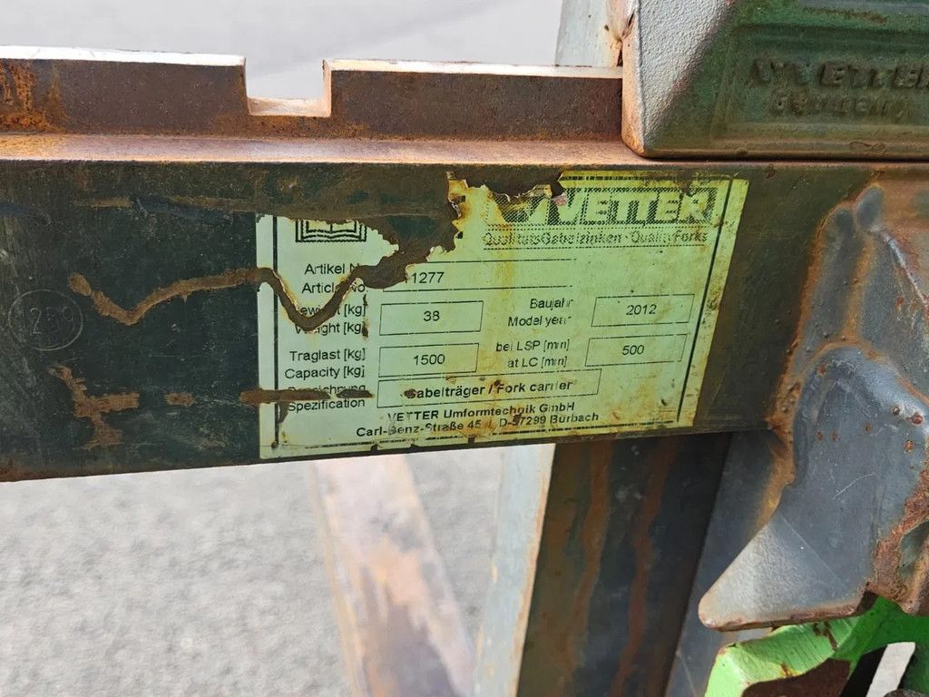 Vetter Palletlepels 110cm