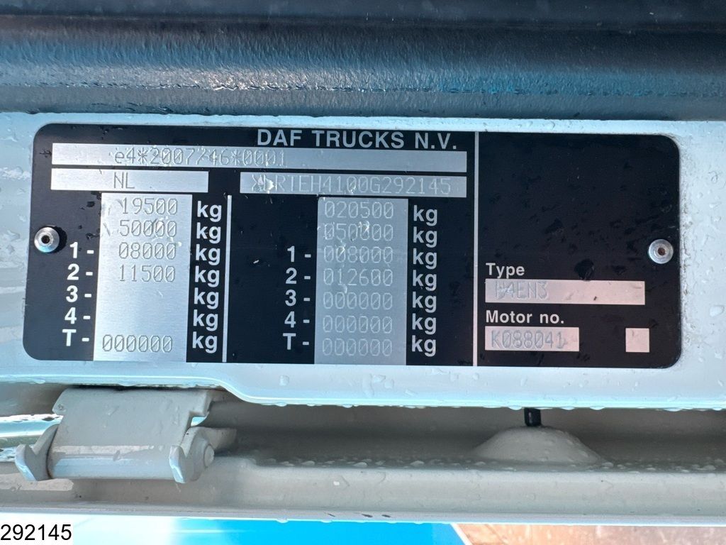 DAF XF 450 EURO 6D, SSC