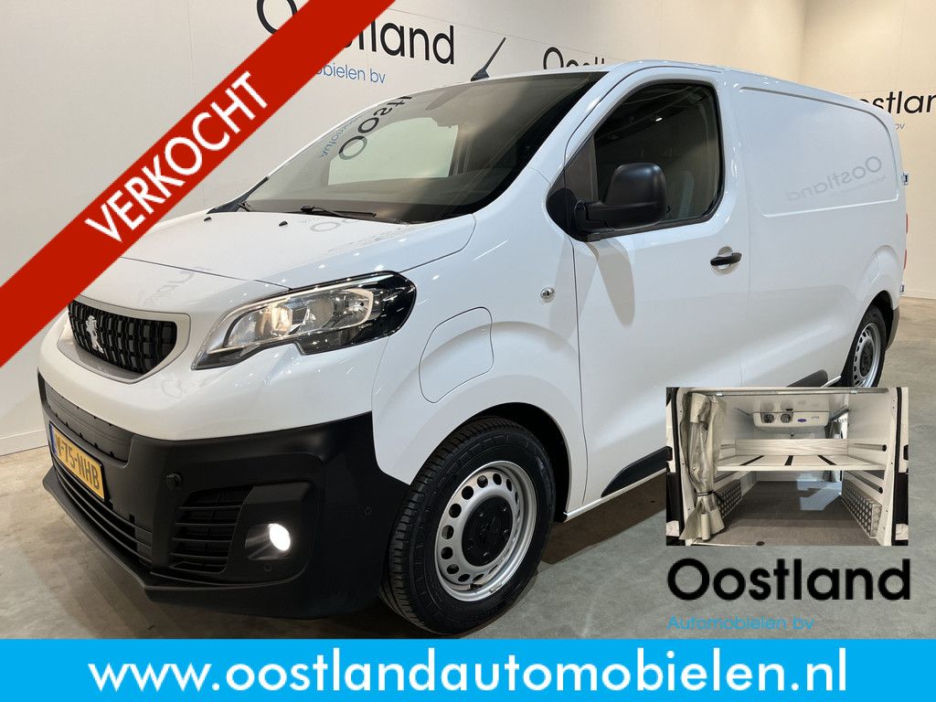 Peugeot e-Expert EV L2 75 kWh Koelauto / Carrier Koeling / 100% Elektrisch / Airco / Cruise Control / Camera / CarPlay / 3-Zits / 45.000 KM !!