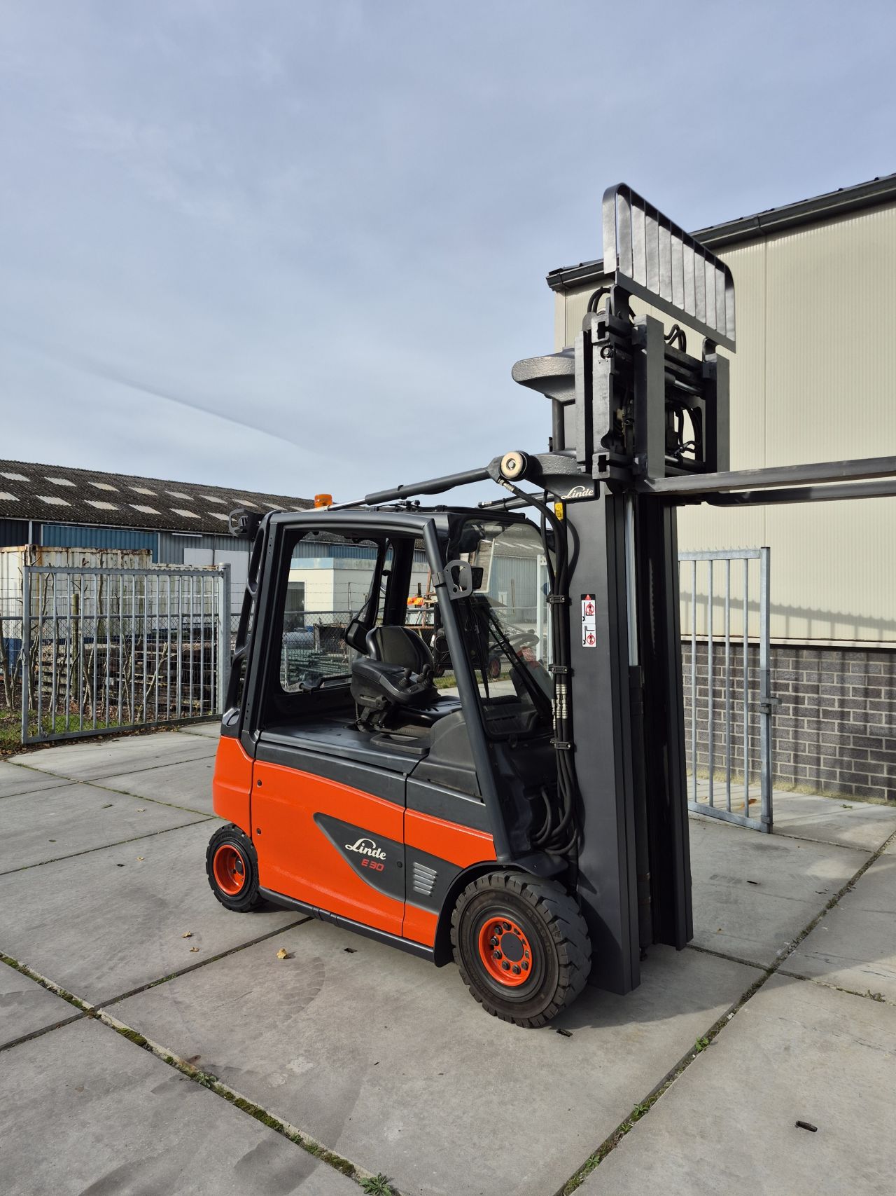 Linde E30L-01 triplex sideshift vorkversteller bj 2014