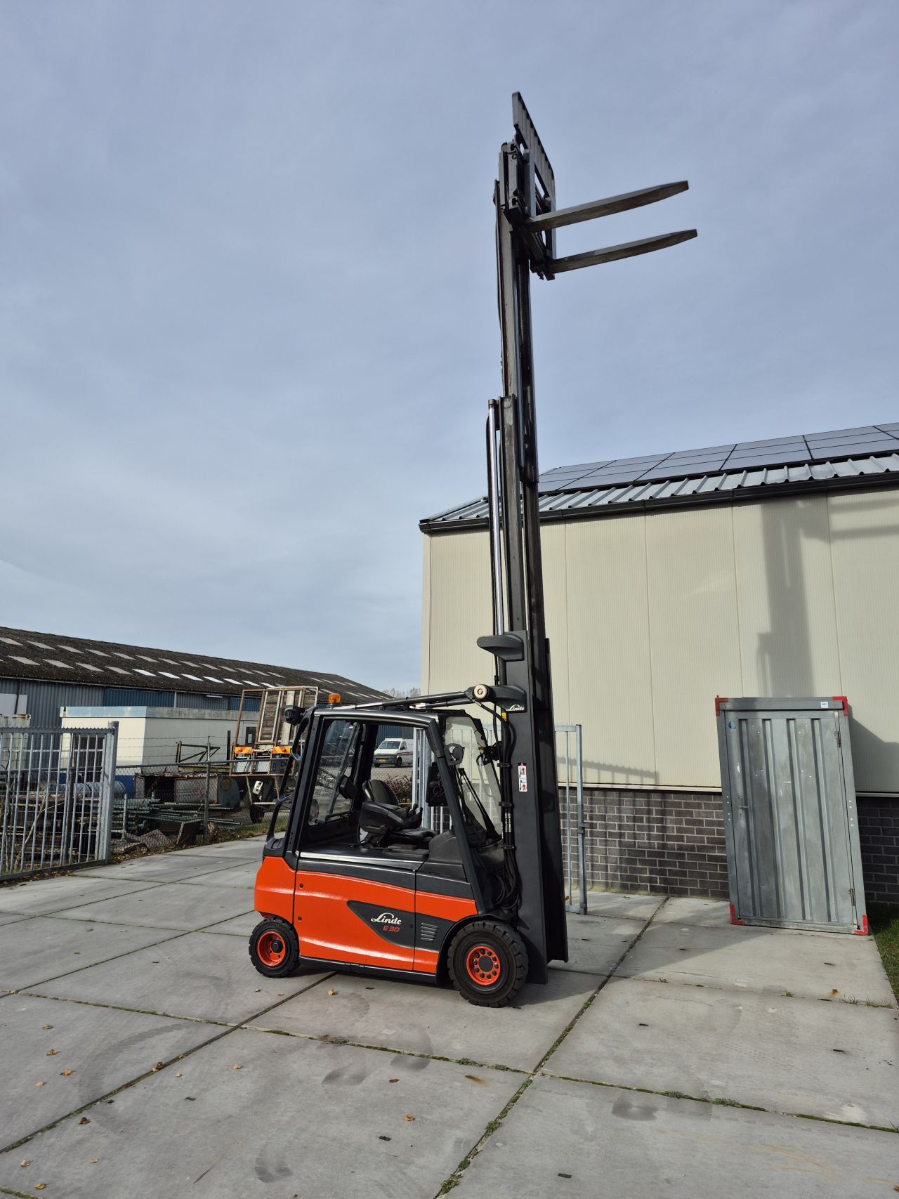 Linde E30L-01 triplex sideshift vorkversteller bj 2014