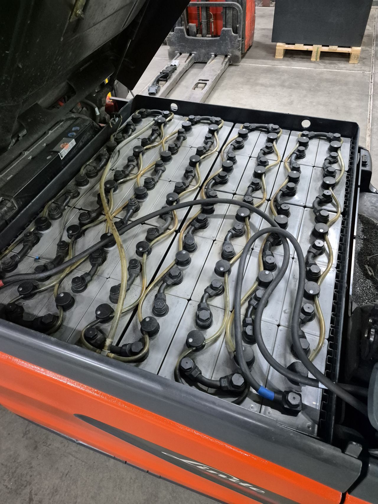 Linde E30L-01 triplex sideshift vorkversteller bj 2014