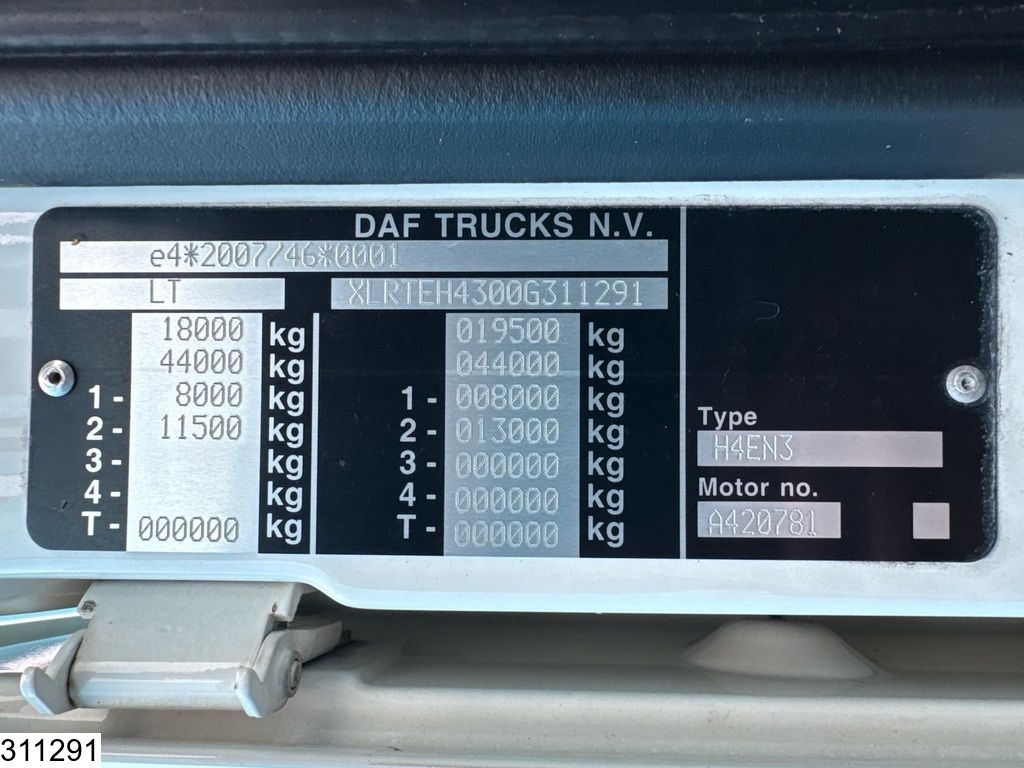 DAF XF 480 EURO 6D, SCC