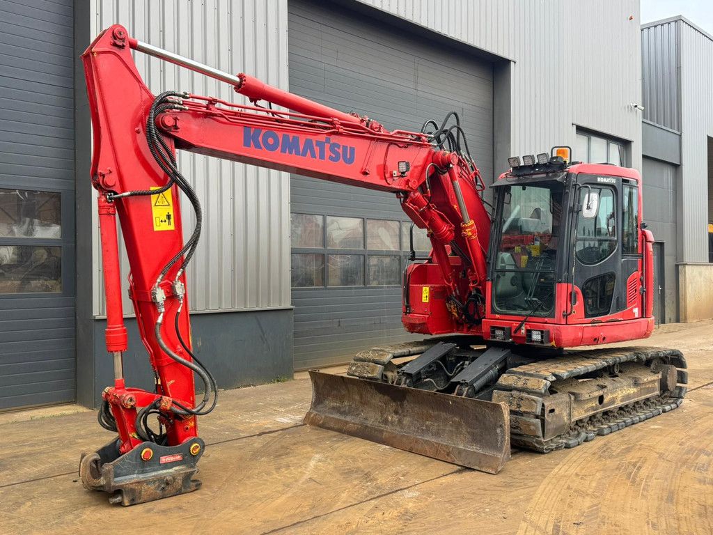 Komatsu PC138US - Tripple boom + blade