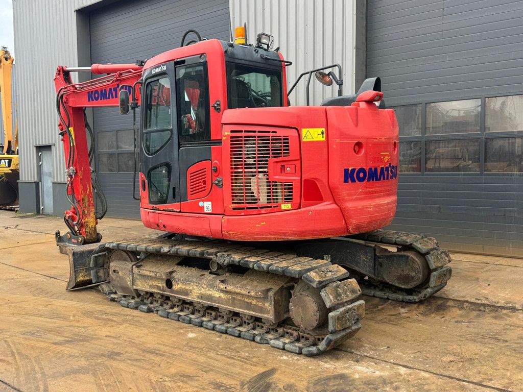 Komatsu PC138US - Tripple boom + blade