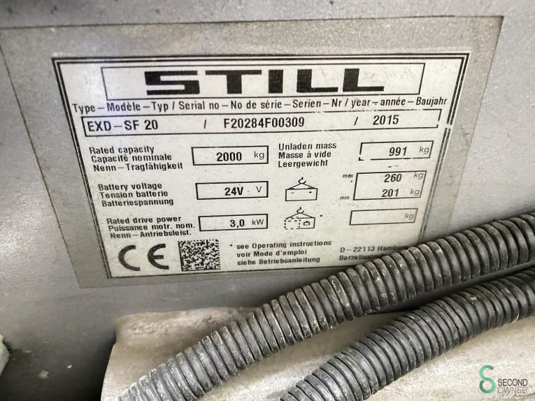 Stackers Electric Still EXD-SF20 2015